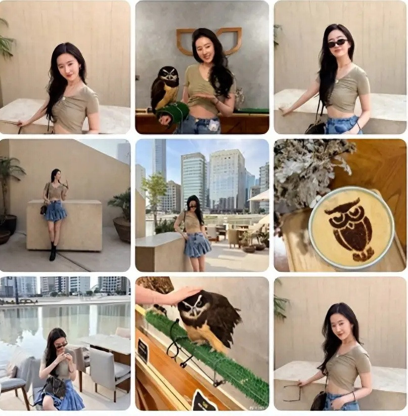 Loạt ảnh du lịch của Lưu Diệc Phi khiến ai cũng phải nghi ngờ tuổi thật - Ảnh 1.