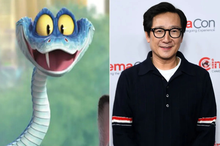 Tài tử Quan Kế Huy là người lồng tiếng cho nhân vật rắn Gary.