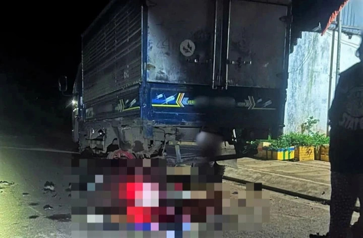 Hiện trường vụ tai nạn giao thông đặc biệt nghiêm trọng khiến 3 người tử vong