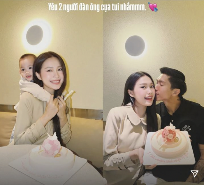 Doãn Hải My và Đoàn Văn Hậu: Khoảnh khắc ngọt ngào bên con trai trong ngày sinh nhật - Ảnh 2.