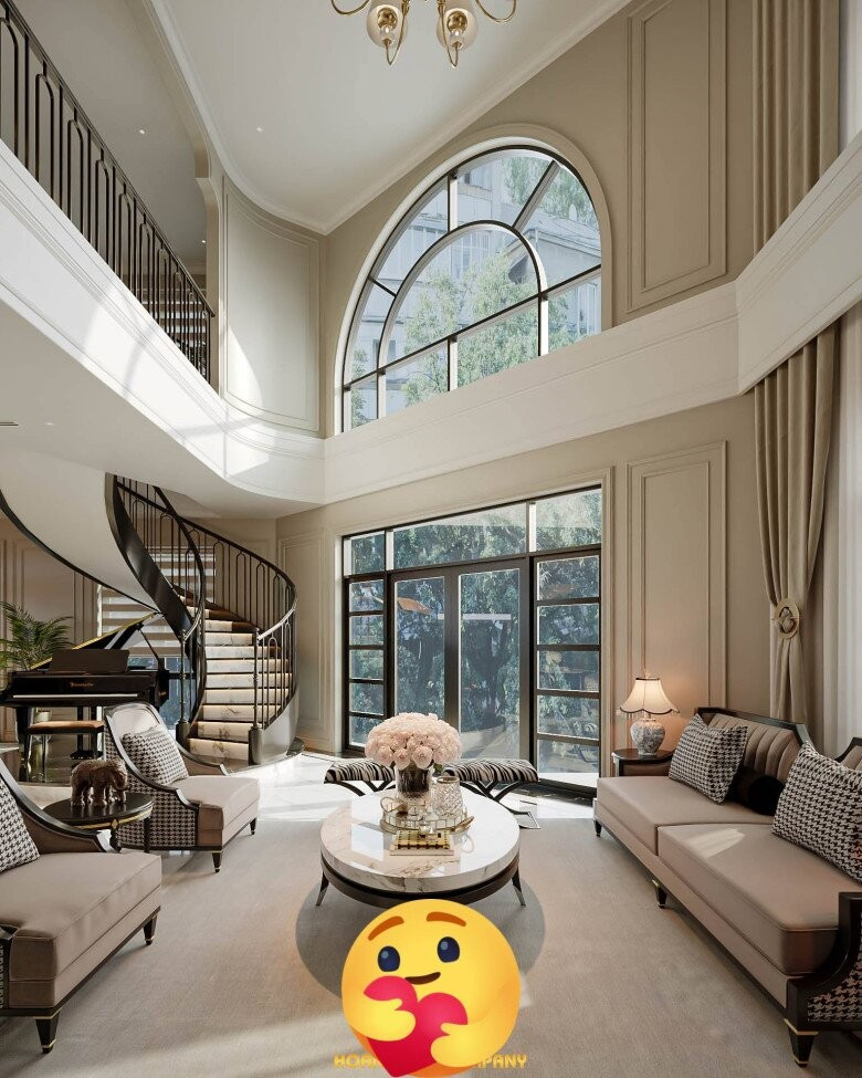 Biệt thự mới của vợ chồng Mạnh Trường: Khám phá không gian sống sang trọng - Ảnh 4.