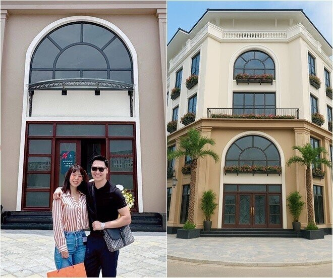 Biệt thự mới của vợ chồng Mạnh Trường: Khám phá không gian sống sang trọng - Ảnh 1.