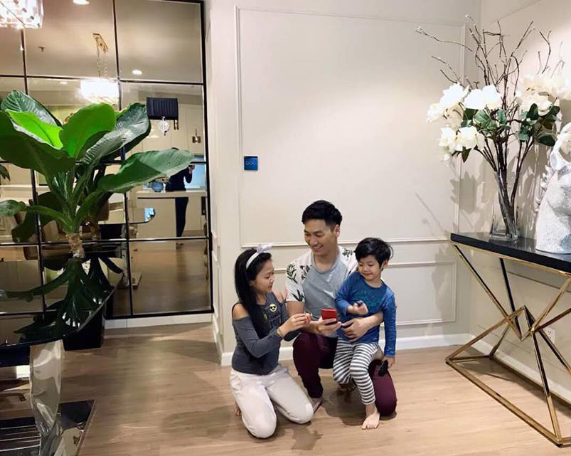 Biệt thự mới của vợ chồng Mạnh Trường: Khám phá không gian sống sang trọng - Ảnh 14.