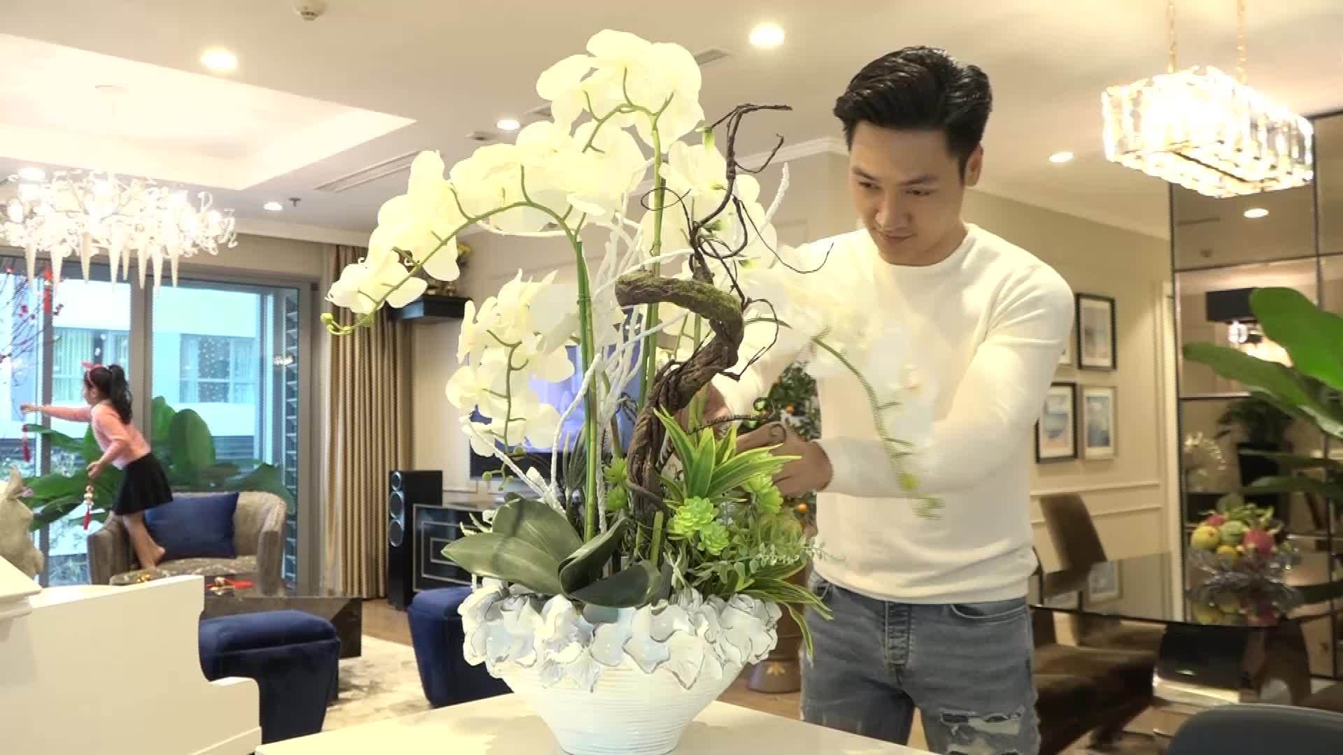 Biệt thự mới của vợ chồng Mạnh Trường: Khám phá không gian sống sang trọng - Ảnh 11.