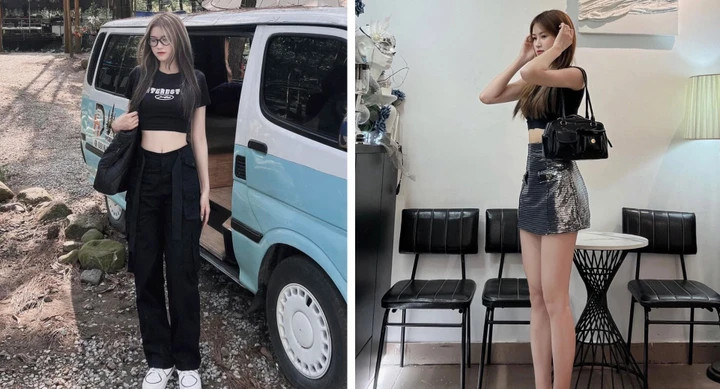 Cô chuộng những trang phục năng động, tôn dáng, dễ dàng khoe lợi thế đôi chân dài. Người đẹp hiện sở hữu lượng người hâm mộ đáng kể trên mạng xã hội.