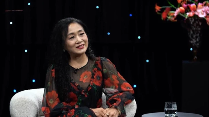 NSND Vi Hoa trong chương trình