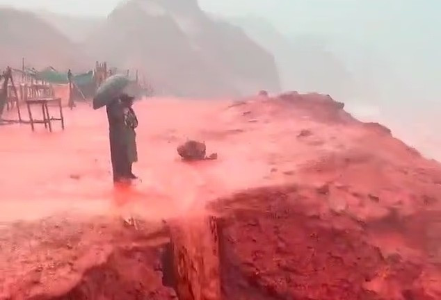 Sốc trước cảnh tượng