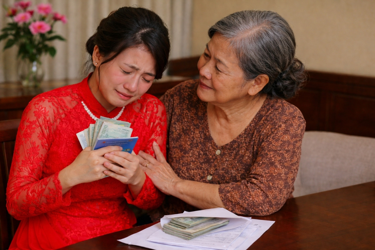 me chong giu tien mung cuoi, toi tung oan trach nhung bat khoc khi biet su that hinh anh 1