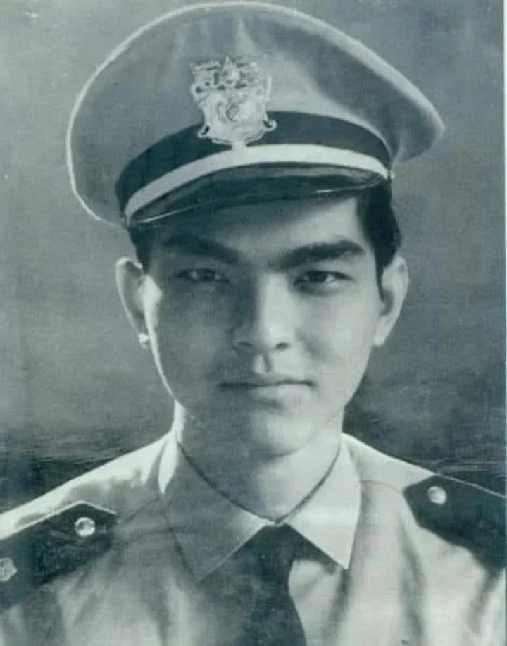 NSND Thế Anh trong vai Trung uý Phương phim