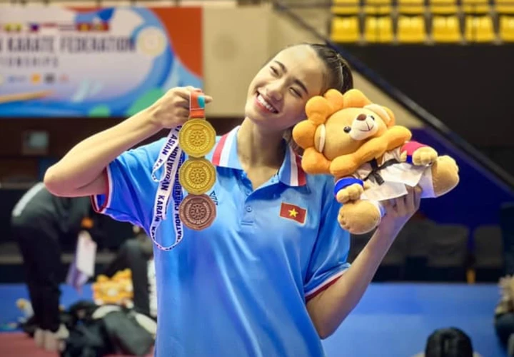 Diệu Ly là gương mặt đầy hứa hẹn, sẵn sàng chinh phục những đỉnh cao mới, mang vinh quang về cho đất nước.