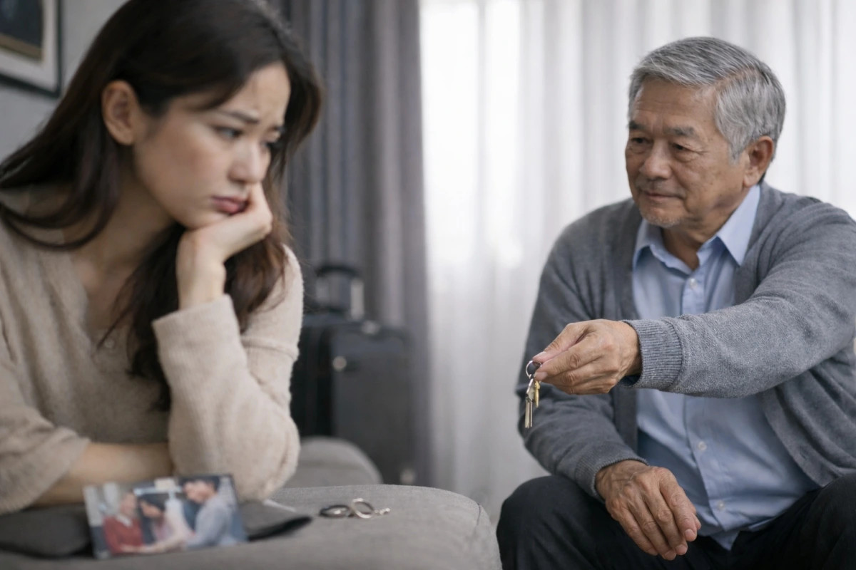 phat hien chong ngoai tinh, toi ly hon va nhan quyet dinh bat ngo tu bo chong hinh anh 1