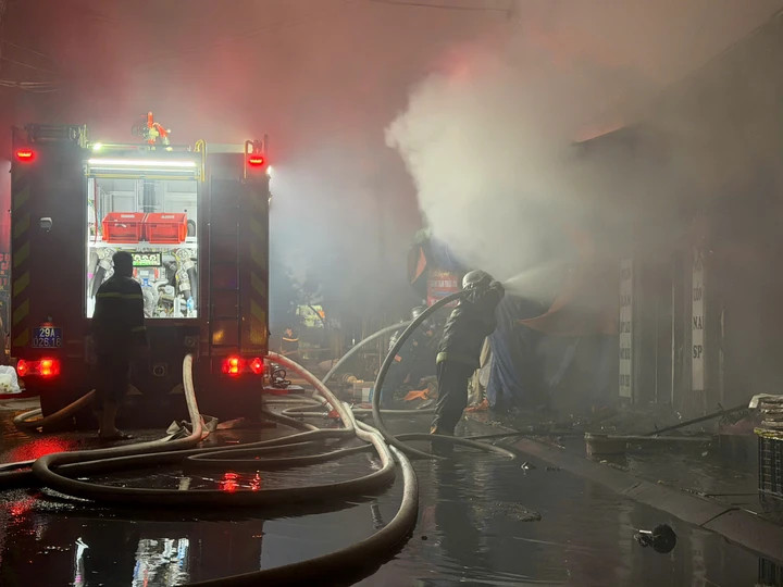 Vụ cháy không gây thiệt hại về người.