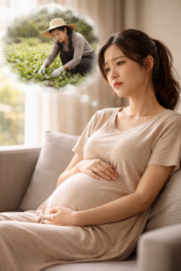 sap sinh con, boi roi khi chong de nghi me toi trong con de do tien thue giup viec hinh anh 1