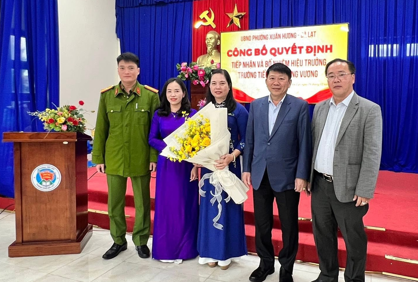 Trường Tiểu học Trưng Vương Đà Lạt có Hiệu trưởng mới sau lùm xùm thực phẩm bẩn - Ảnh 1.