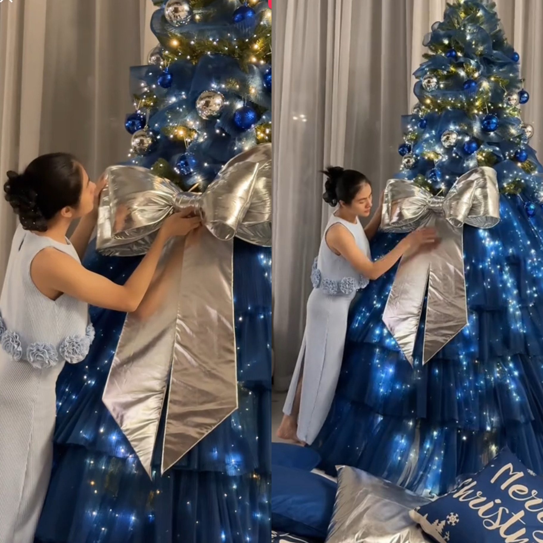 Vân Trang gây sốt với hành trình trang trí nhà đón Giáng sinh ấm cúng - Ảnh 11.