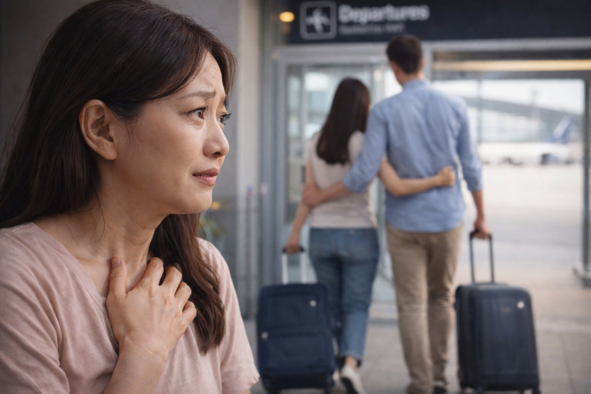 moi lan nghi den canh con se theo chong tay ra nuoc ngoai, tim toi lai that lai hinh anh 1