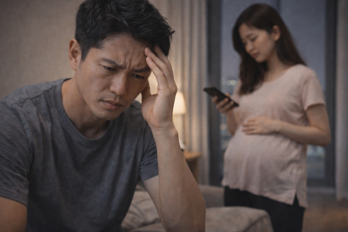 song thu vai thang, toi phat hien ban gai hen ho nguoi cu roi bao co thai hinh anh 1