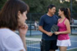 choi pickleball de giu lua hon nhan, chong toi than mat voi co gai kem 15 tuoi hinh anh 1