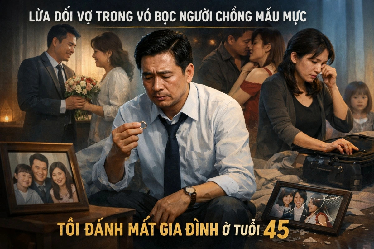 lua doi vo trong vo boc nguoi chong mau muc, toi danh mat gia dinh o tuoi 45 hinh anh 1