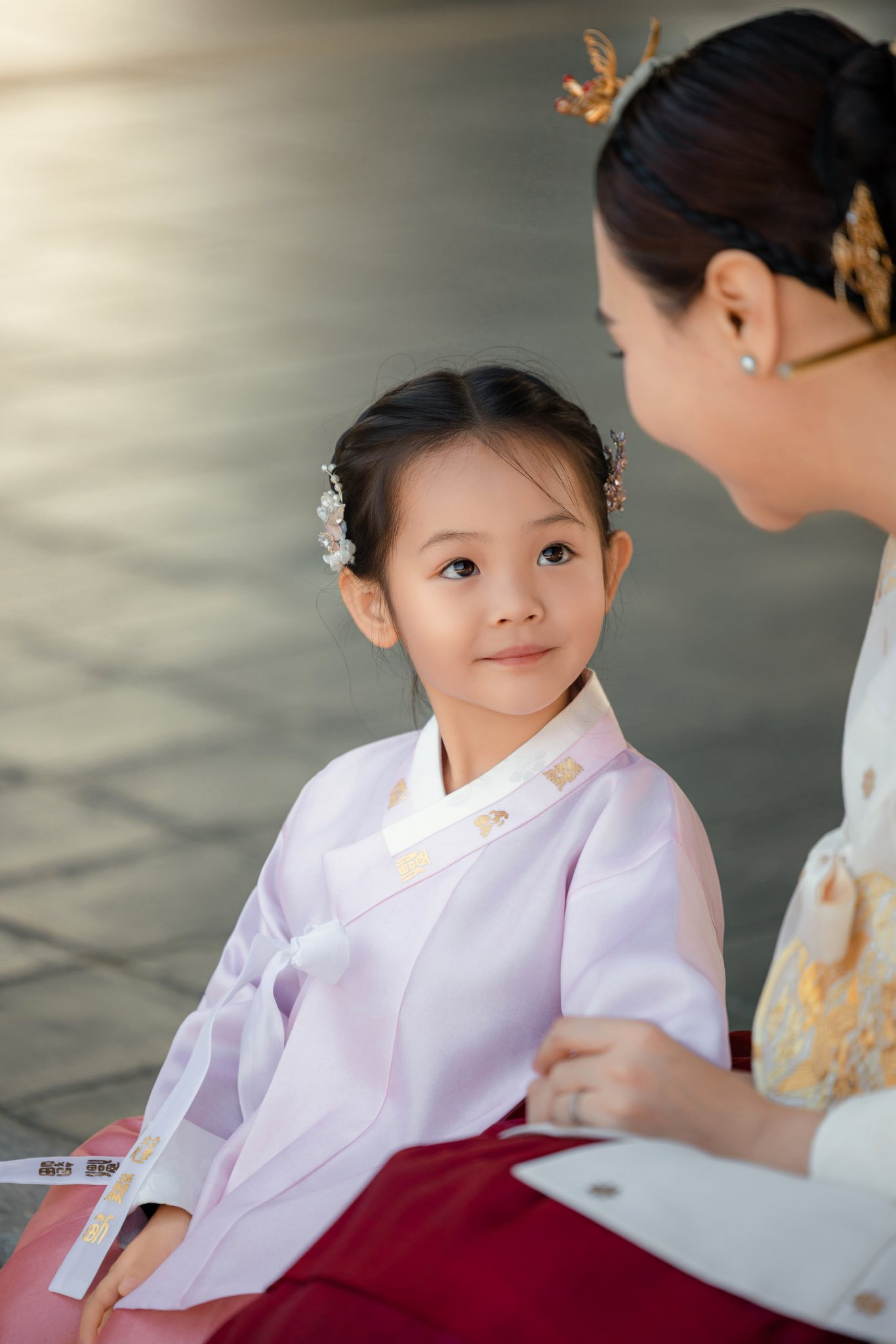 Con gái Đàm Thu Trang - Cường đô la diện Hanbok xinh như công chúa - Ảnh 5.
