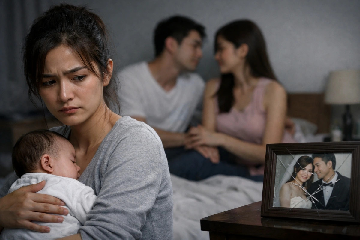 sinh con, toi bat an khi chong quan tam em gai qua muc va ne chuyen vo chong hinh anh 1