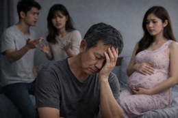 vo vua mat, toi be tac vi ban gai kem 32 tuoi bao co thai, con phan doi kich liet hinh anh 1