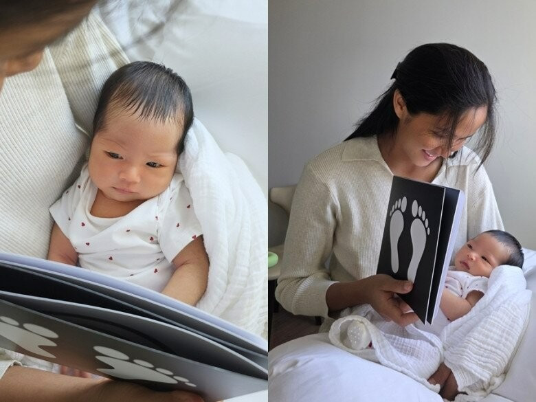 Khoảnh khắc con gái 4 tháng tuổi của HHen Niê đón Giáng sinh đầu tiên