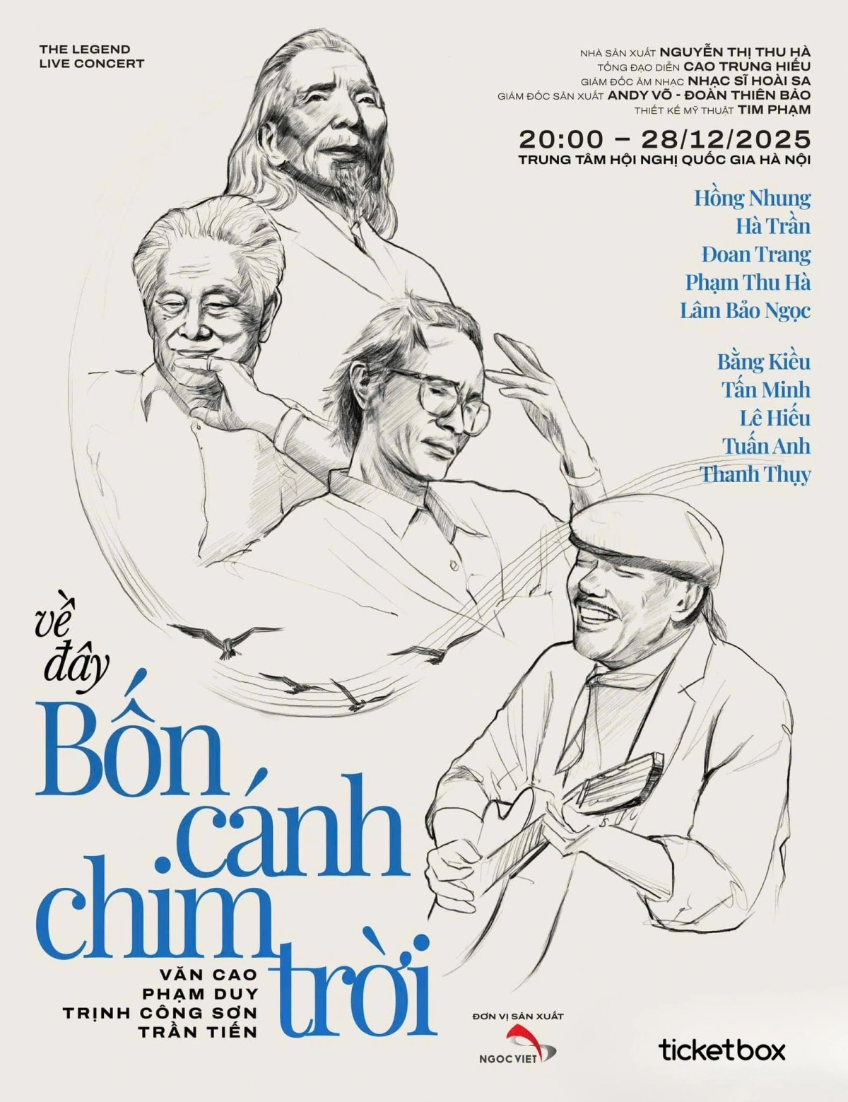ban to chuc dem nhac ve day bon canh chim troi co the chiu muc phat nao hinh anh 1