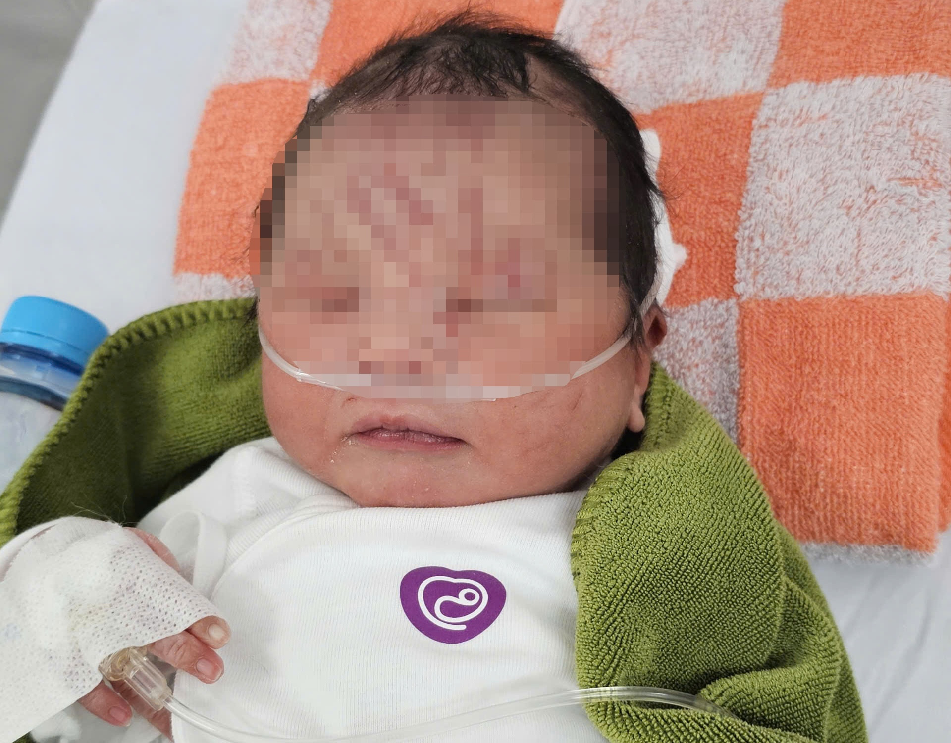 Bé sơ sinh bị vùi lấp ở Gia Lai chính thức được nhận nuôi bởi gia đình Đà Nẵng - Ảnh 1.