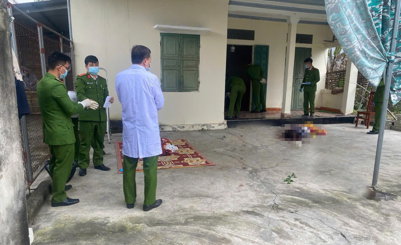 Công an Thanh Hóa thông tin vụ thảm án khiến 3 người tử vong - Ảnh 1.