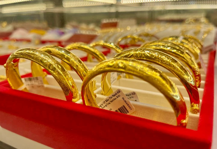 Giá vàng hồi phục nhẹ. (Ảnh: Công Hiếu).