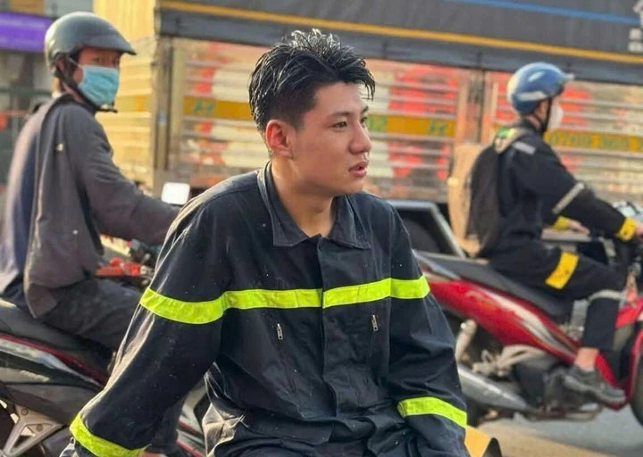 Chân dung chiến sĩ Nguyễn Mai Thi.