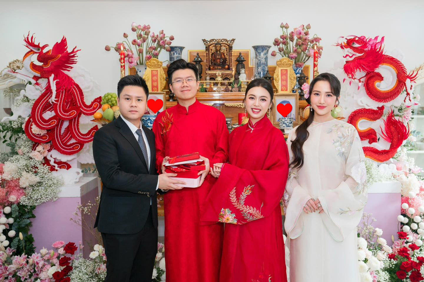 Cô dâu gia tộc nghìn tỷ tung ảnh cưới hoành tráng trong hôn lễ với thiếu gia Phan Hoàng