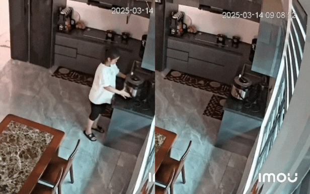 Hãi hùng cảnh tượng nồi áp suất điện