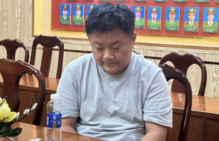 Ông Feng Yong tại cơ quan điều tra hồi tháng 5/2024.