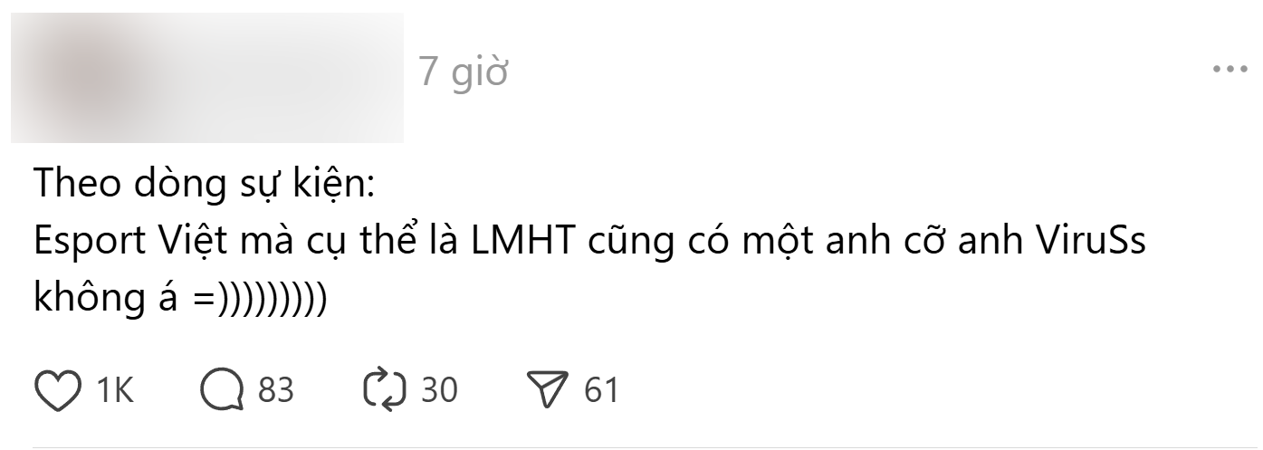 Nội dung nguyên văn bài đăng