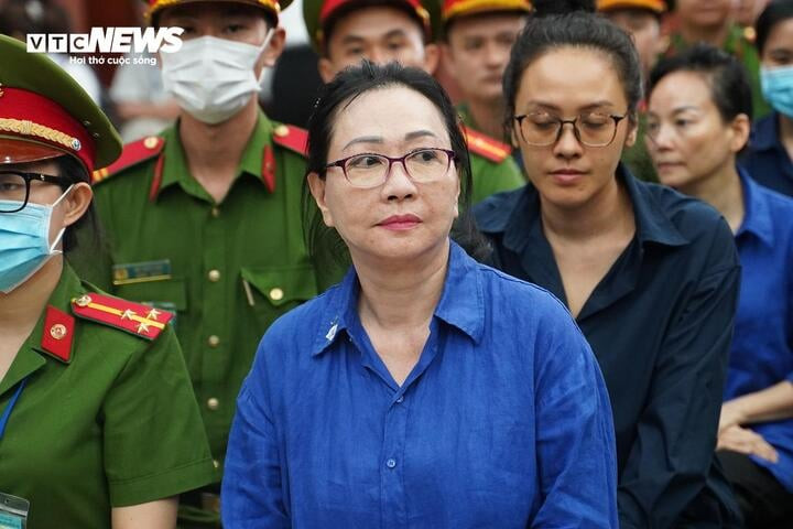 Bị cáo Trương Mỹ Lan tại phiên toà. (Ảnh: Hoàng Thọ)