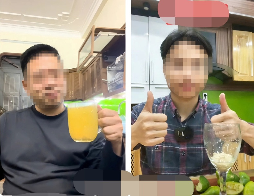 Các chuyên gia y tế cũng phải “hoảng hồn” vì có người uống mỗi lần tới 15-20 trái chanh mà không pha thêm nước. Ảnh: Báo Phụ nữ TP.HCM.