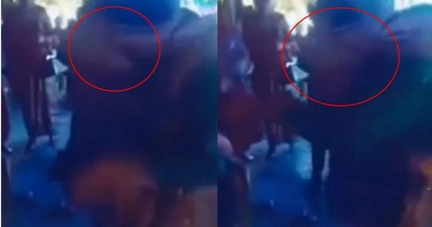 Bạn gái cũ có mặt tại đám cưới, chú rể lao đến có hành động khiến tất cả choáng váng- Ảnh 1.