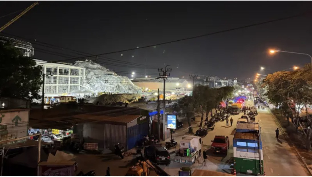 động đất thái lan - bbc