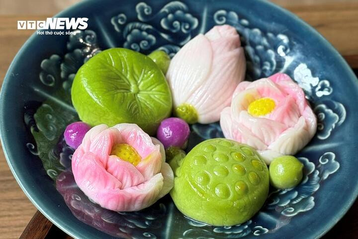 Mê mẩn bánh trôi, bánh chay nghệ thuật, bà nội trợ săn mua cúng Tết Hàn thực - 1