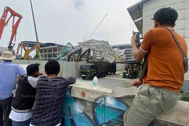 Thái Lan thẩm vấn nhóm người Trung Quốc tẩu tán tài liệu vụ sập toà nhà trong động đất ảnh 1