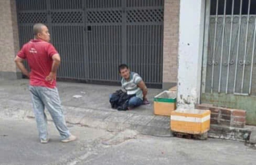 Hiện trường vụ việc. Ảnh: Báo Người lao động