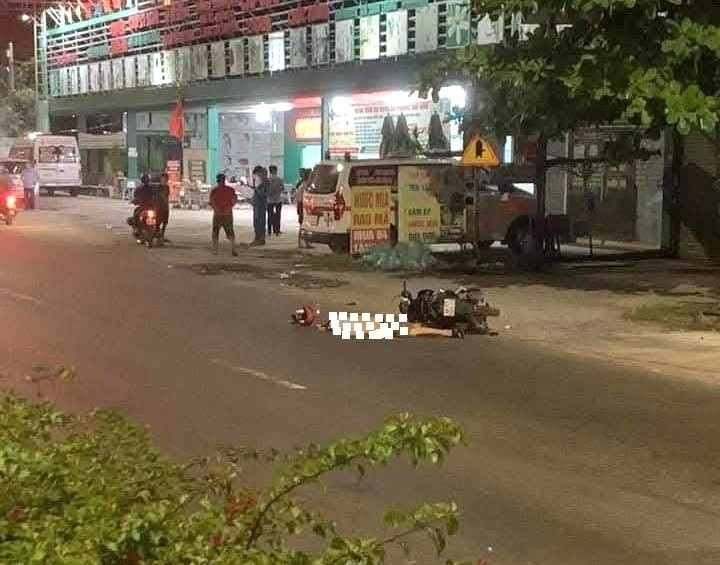 Hiện trường vụ tai nạn. Ảnh: Tiền phong