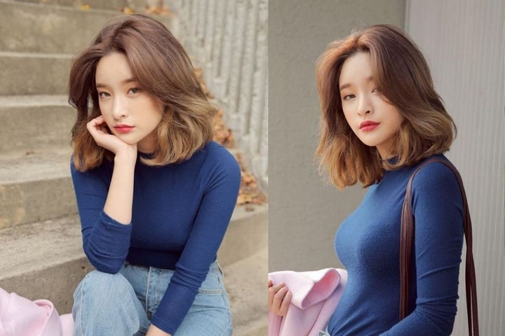 Kiểu tóc xoăn ngắn không mái rất dễ chăm sóc. (Ảnh: Clara.es)