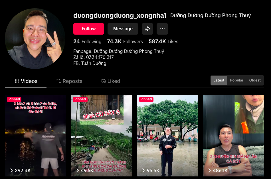 Hot TikToker Dưỡng Dướng Dường vừa bị bắt là ai?- Ảnh 2.