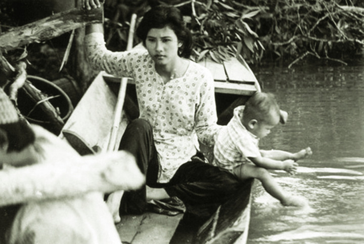 Nữ diễn viên Thúy An đóng Sáu Xoa trong bộ phim