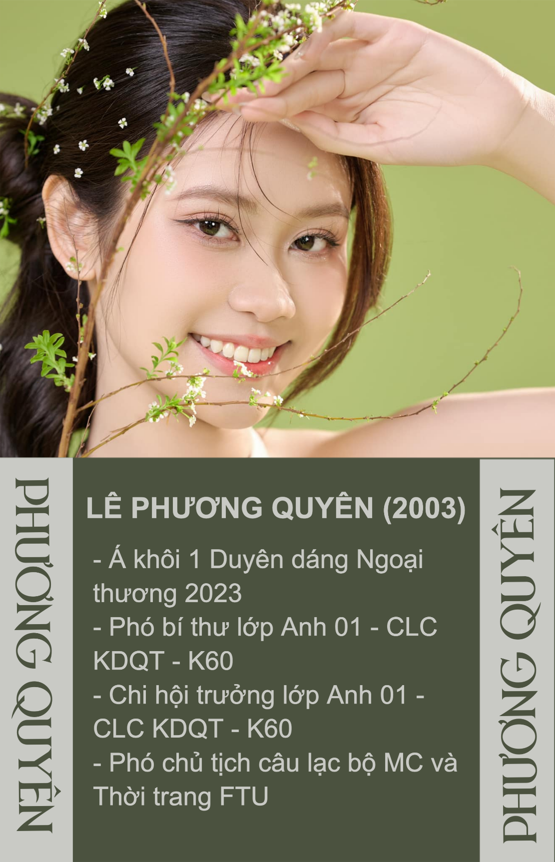 Á khôi Ngoại thương tốt nghiệp ĐH sớm hot rần rần Threads, TikTok: Đã xinh còn siêu giỏi!- Ảnh 1.