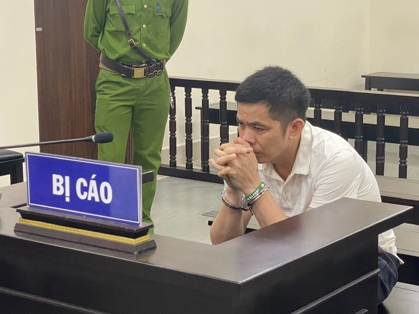 Bị cáo Nguyễn Hữu Xuân hối hận về những tội lỗi đã gây ra. (Ảnh: Dân trí)