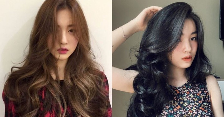 Tóc xoăn dài thả tự nhiên là một trong những kiểu tóc xoăn phù hợp với phụ nữ U40. (Ảnh: Btaske)